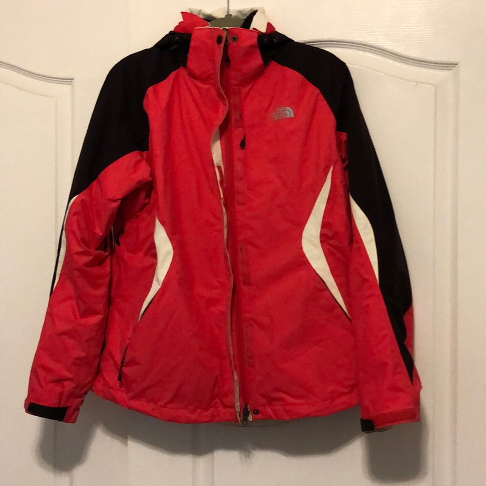 Womens Northface winter jacket with inside shell